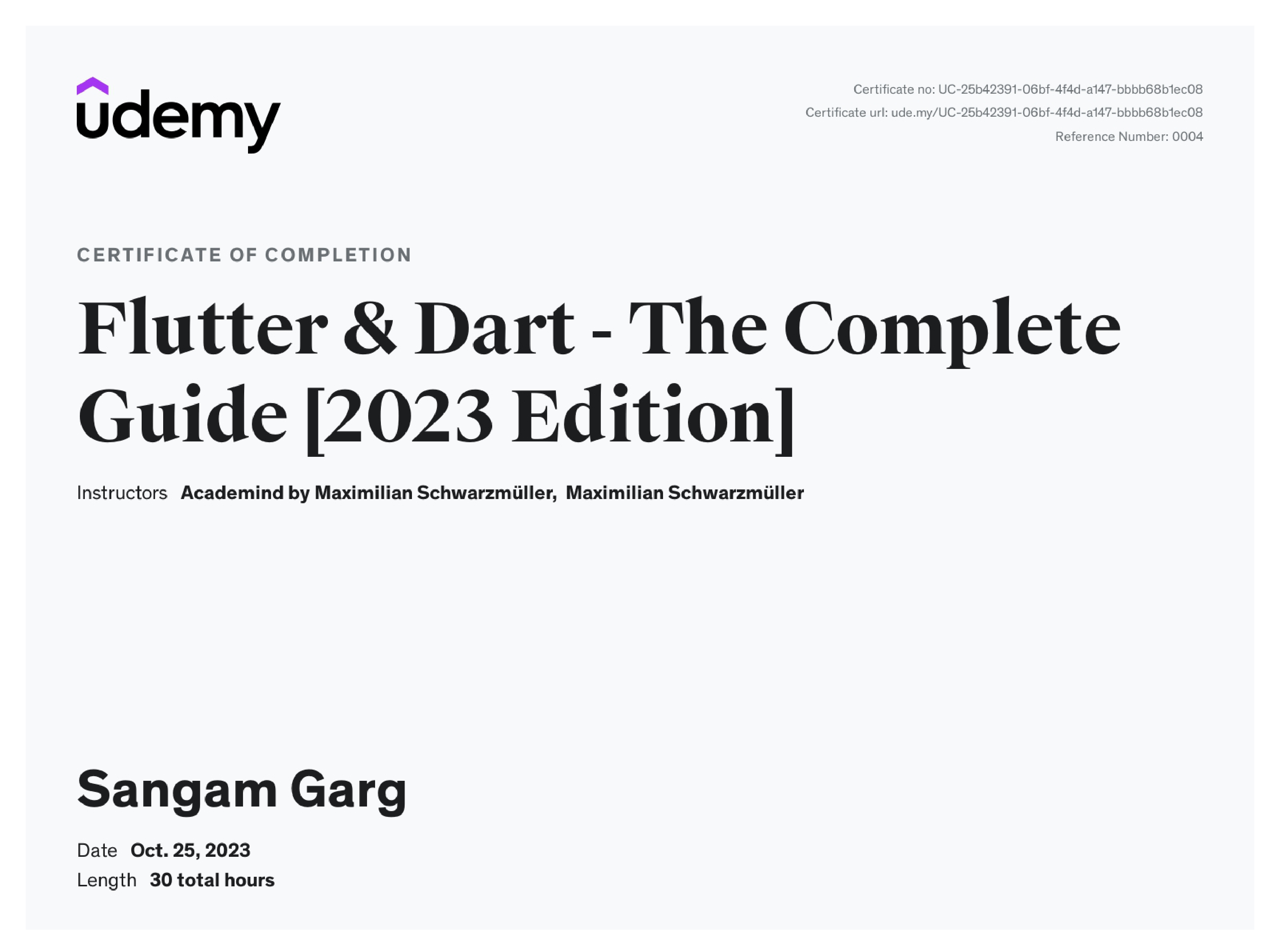 Flutter And Dart - The Complete Guide